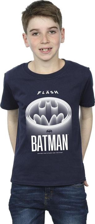 Actual product image Boys The Flash Batman White Logo T-Shirt (152, 158)