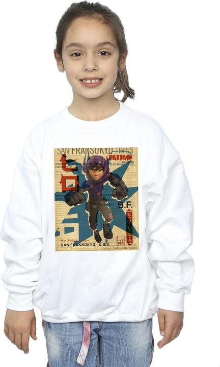 Image du produit Disney - Sweat BIG HERO BAYMAX HIRO NEWSPAPER - Fille (116)