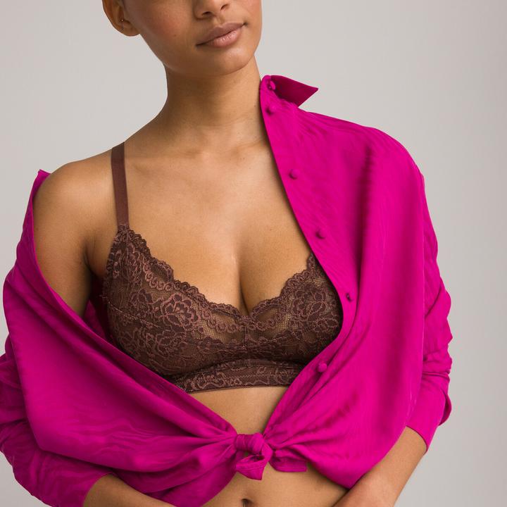 Image du produit La Redoute Collections Soutien-gorge en dentelle Anthea sans armatures (85 C)