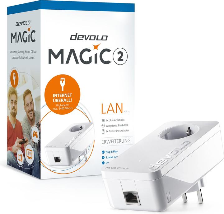 Produktbild Devolo Magic 2 Lan (2400 Mbit/s)