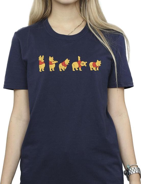 Immagine prodotto Disney Winnie The Pooh Stretching Maglietta Ampia Donna (5XL)