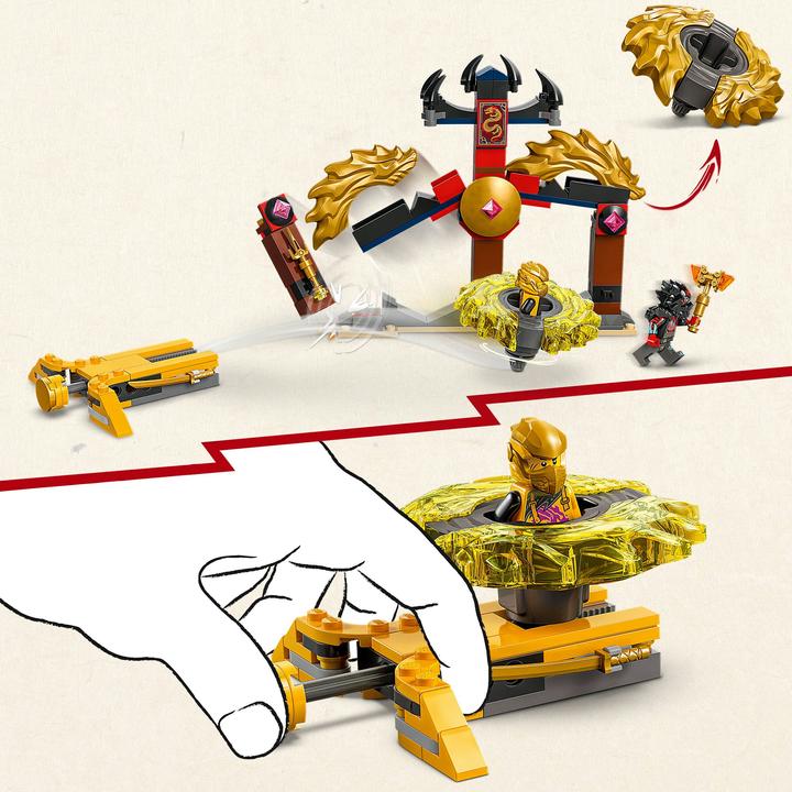 Actual product image LEGO Drachen-Spinjitzu Battle Pack (71826, LEGO Ninjago)