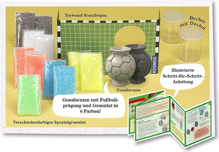 Produktbild Kosmos Experimentierkasten Fussball-Flummis