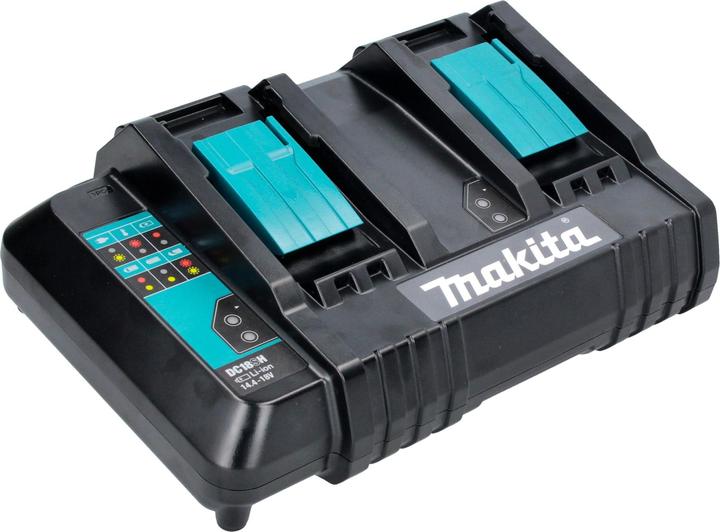 Productafbeelding Makita DC 18 SH Dubbele lader 2x 14,4 V 2x 18 V ( 36 V ) LXT ( 199687-4 ) 2,6 ampère laadstroom (36 V)
