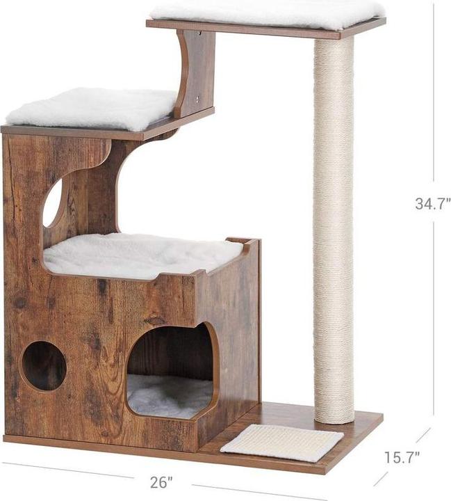 Produktbild Feandrea Sila (86 cm, Schwarz, Rustikales Braun)