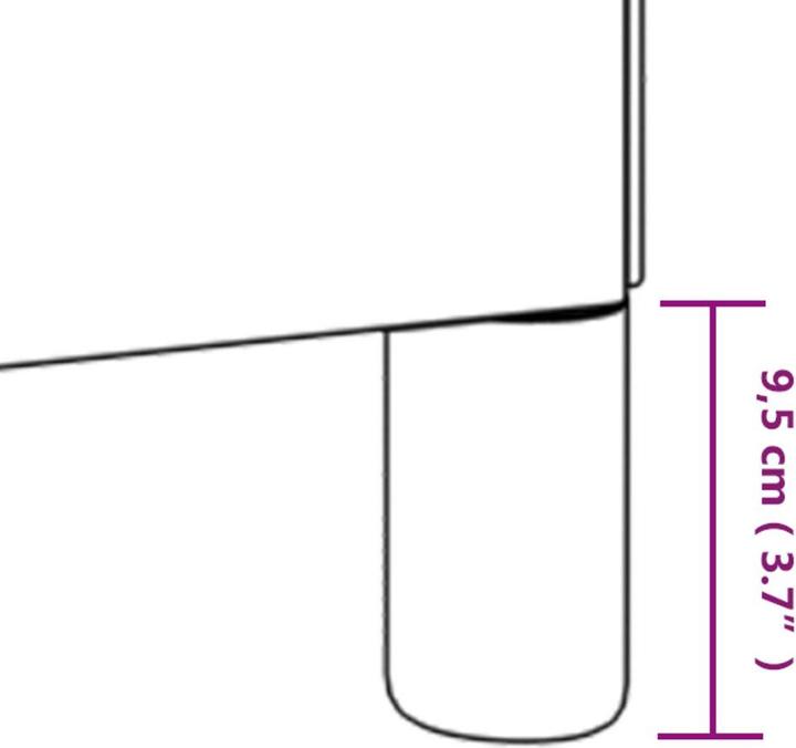 Produktbild VidaXL Tiffi (80 x 200 cm)