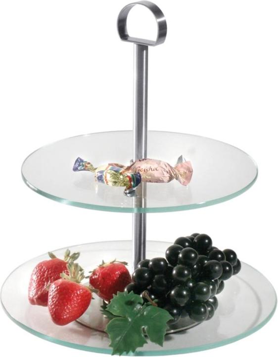 Image du produit Contacto Étagère en verre, 3 niveaux 21/25/30cm H : 40cm