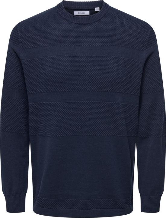Only & Sons Onsmalik Reg 12 Pinaple Crew Knit