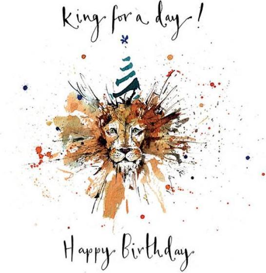 Immagine prodotto Louise Mulgrew Biglietto di auguri per il compleanno - Lion-King - di (6 pz.)