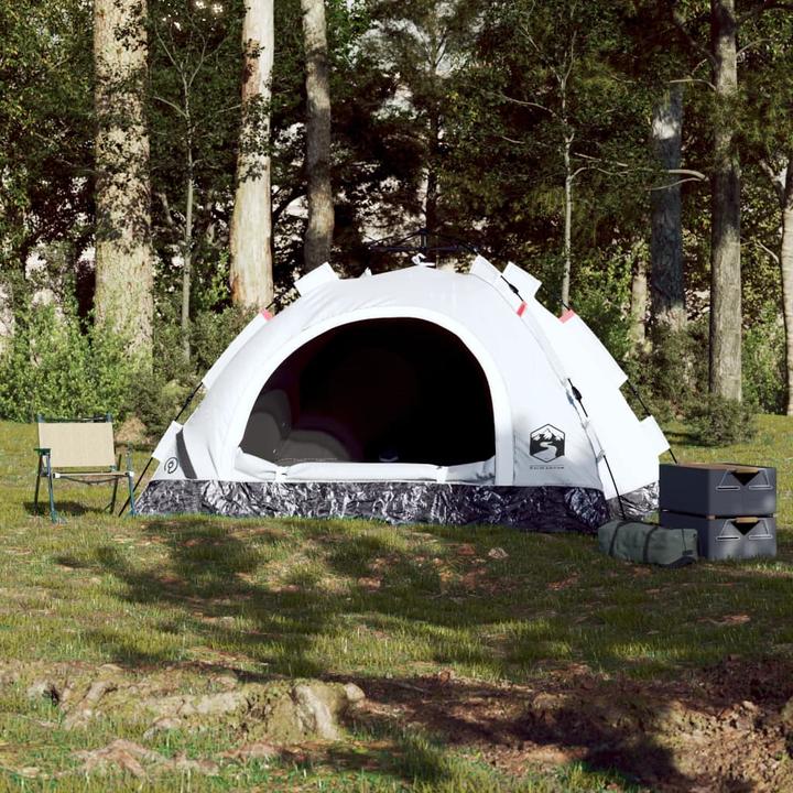 Actual product image VidaXL Camping tent 4 persons blackout fabric Quick Release (Dome tent, 3.25 kg, 4 persons)