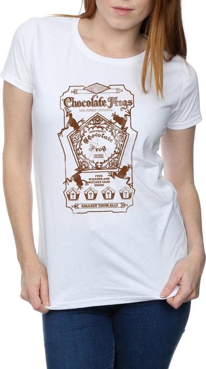 Immagine prodotto Chocolate Frogs Mono Label Maglietta Donna (S)