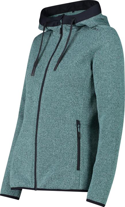 Image du produit CMP Campagnolo Women's Jacquard Knitted Jacket Fix Hood (38, S)
