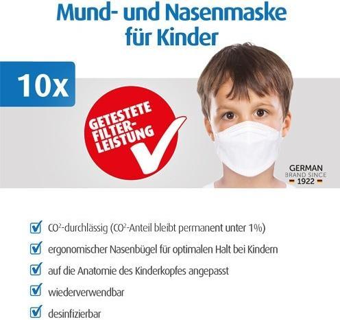 Produktbild Reer Mund- und Nasenmaske für Kinder (10er Pack) (10 x)