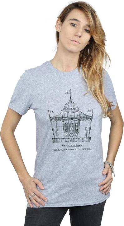 Produktbild Disney Mary Poppins Carousel Sketch TShirt (S)