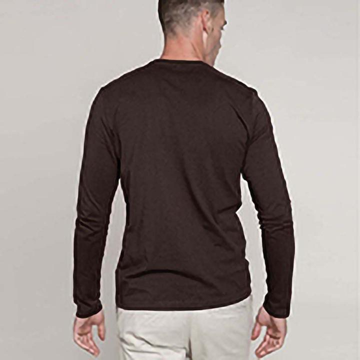 Produktbild Kariban Slim Fit TShirt mit Rundhalsausschnitt Langarm (M)