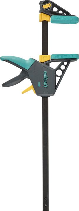 Actual product image wolfcraft Einhandzwinge EHZ „PRO“ 100/450 mm (450 mm)
