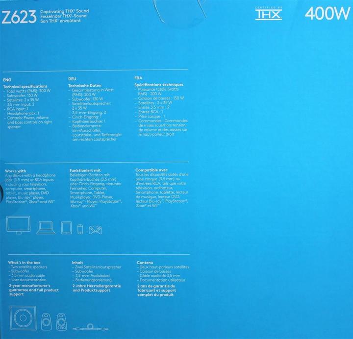 Produktbild Logitech Z623