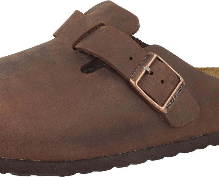 Image du produit Birkenstock Boston SFB cuir naturel huilé lit souple normal - 64069 (41)