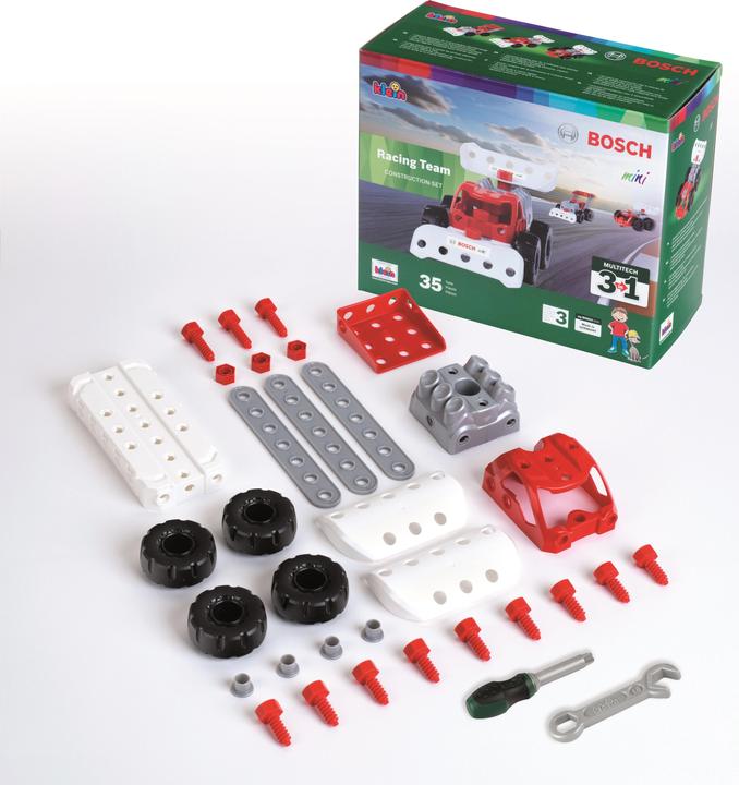 Bosch 3 in 1: set di costruzione Racing Team