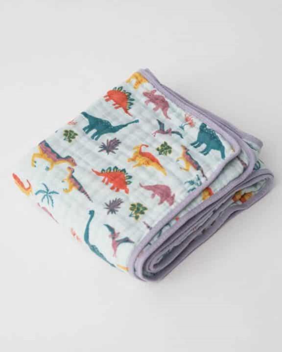 Actual product image little unicorn Big Kid Quilt (183 x 152 cm)