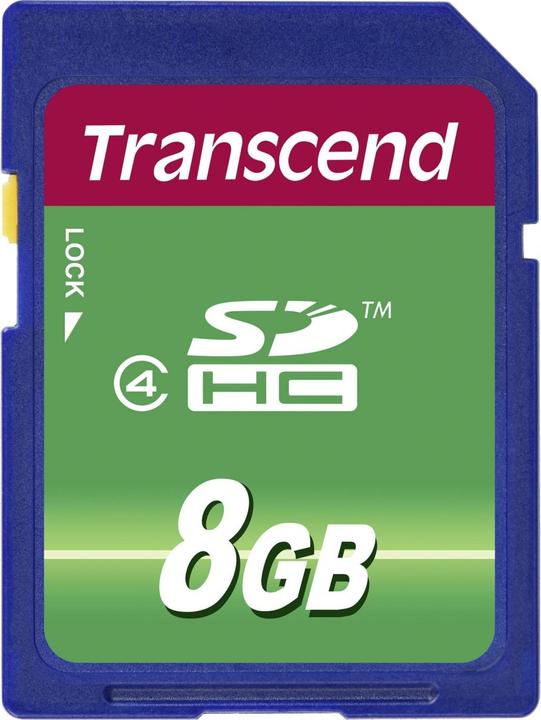 Immagine prodotto Transcend Standard SDHC (8 GB, SDHC)