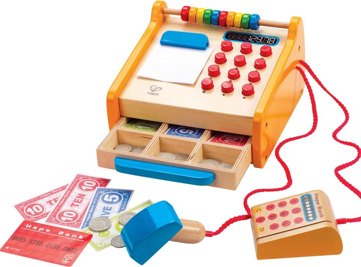 Actual product image Hape Cash register with scanner