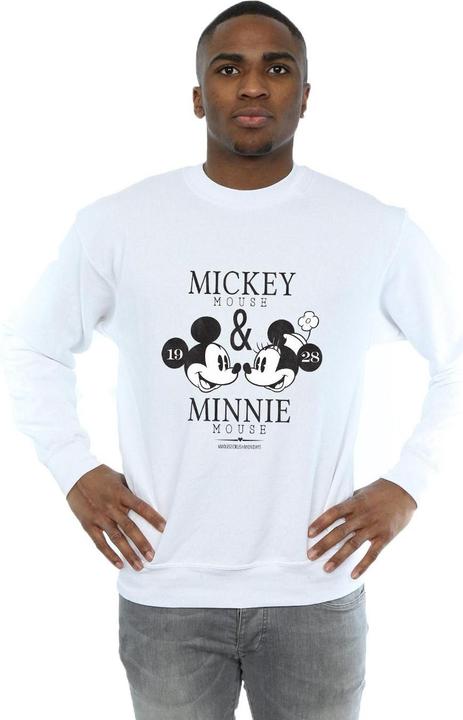 Immagine prodotto Disney Mickey And Minnie Mouse Mousecrush Mondays Felpa Uomo (XXL)