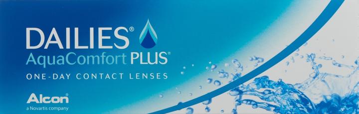 Actual product image Dailies AquaComfort PLUS, spherical (30 Piece, Daily lens, Spherical)