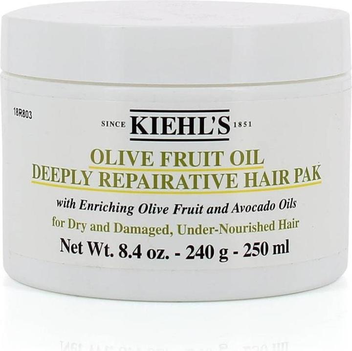 Kiehl's Olive Fruit Oil Deeply Repairative Hair Pak Haarmaske (250 ml)