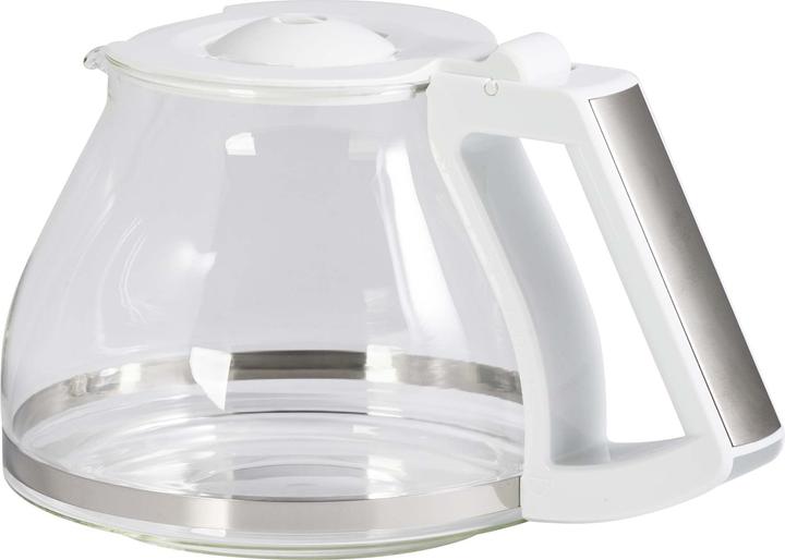 Produktbild Melitta 209927 Glaskanne für 1011-05,1011-07 Look Deluxe weiss/edelstahl