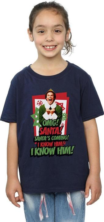 Image du produit Elf - T-shirt OMG SANTA - Fille (140, 146)