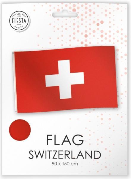 Actual product image Fiesta Large fabric flag Switzerland