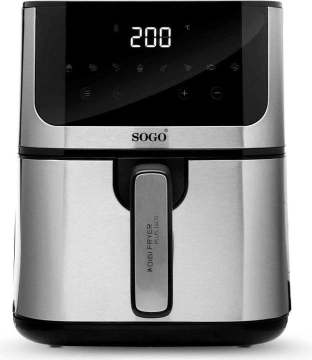 Produktbild Sogo AIR FRYER 5L DIGIFRYER S/S-1400W