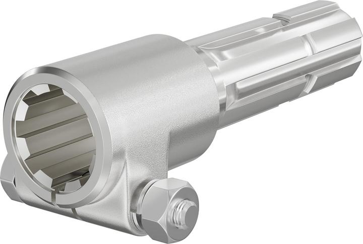 Actual product image Wiltec Adaptor Sleeve for PTO Shaft 160 mm w/ 8-32x38x6 Spline Housing and 1 3/8" 6T Output Shaft Trac (Tractor accessories)