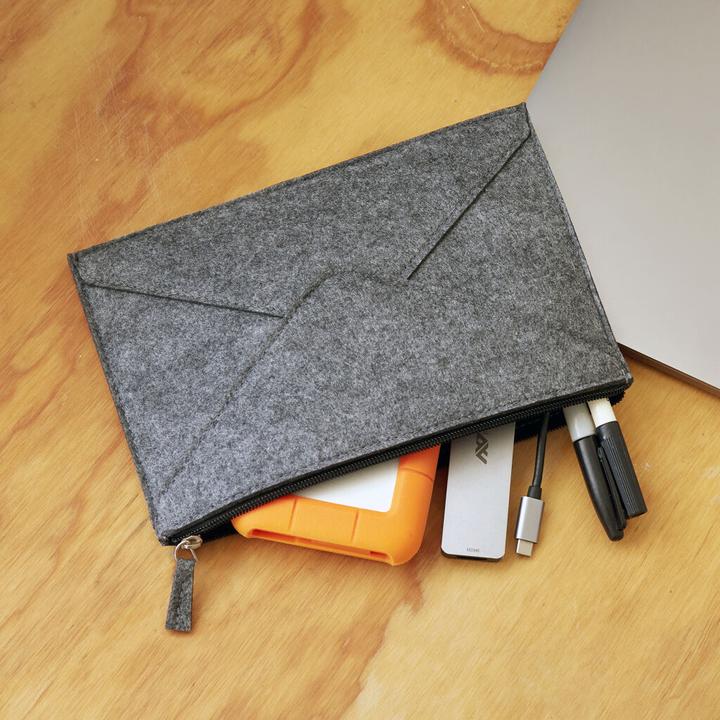 Image du produit Kikkerland Pochette en feutre Small (Universel)
