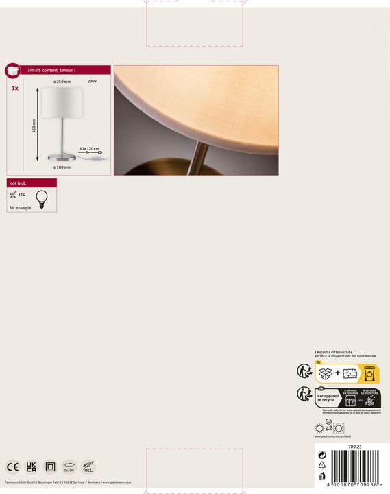 Image du produit Paulmann Tessa (E14)