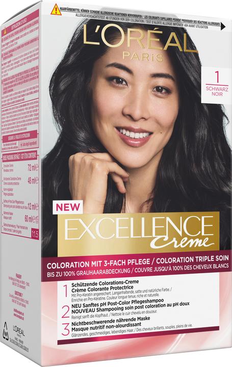 Produktbild L'Oréal Paris Excellence Cream (1 schwarz)
