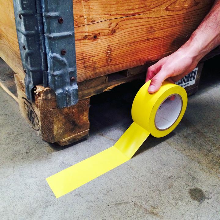 Actual product image Tarifold Floor marking tape 197703 50mmx33m rt (50 mm)