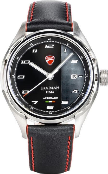 Produktbild Locman Italy Herrenuhr Ducati Automatik Ref. D122A01S (Analoguhr, 42 mm)