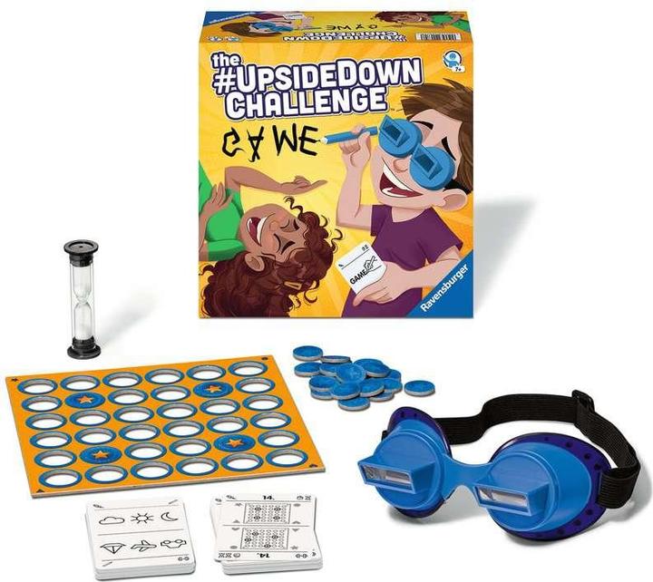 Image du produit Ravensburger Le jeu du défi #UpsideDownChallenge (Allemand, Français, Italien, Anglais, Néerlandais)