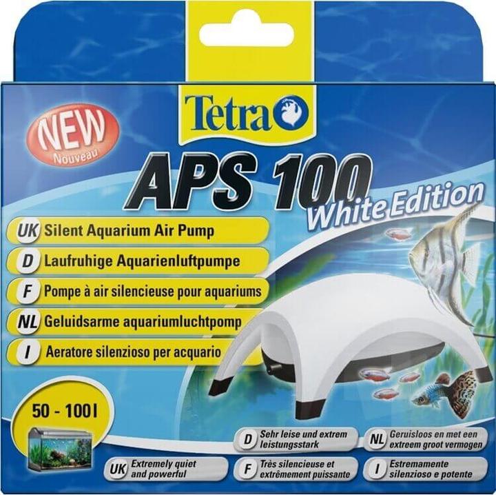 Actual product image Tetramin APS 100 air pump - white