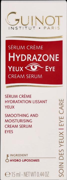 Actual product image Guinot Hydrazone Yeux Moisturising Eye Cream Serum 15ml (Serum, 15 ml, Day)