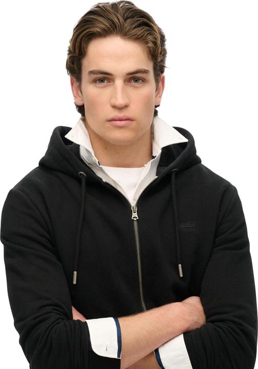 Produktbild Superdry Sweatjacke Casual Figurbetont Essential Logo Zip Hoodie (M)