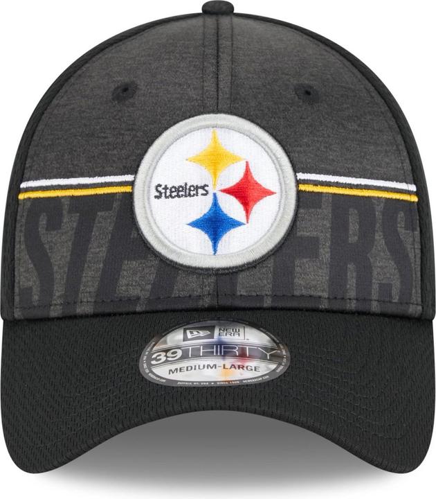 Image du produit New Era 39Thirty Cap - NFL TRAINING 2023 Pittsburgh Steelers (L)