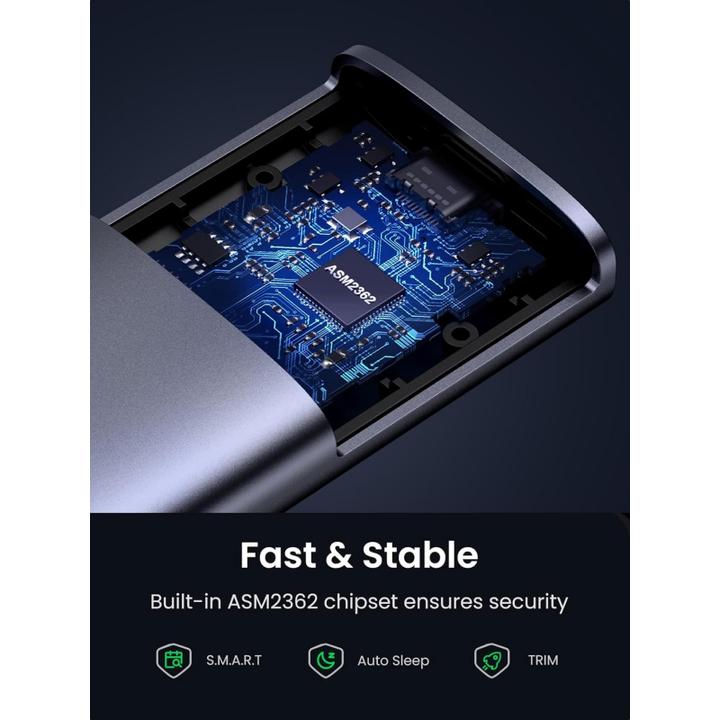 Produktbild Ugreen CM767 M.2 NVMe SSD Enclosure (M.2)