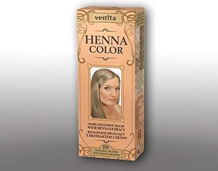 Produktbild Venita - Henna Color Coloring Lotion From Henna 111 Naturalond 75Ml Ecstraktem (111 Natural Blond)