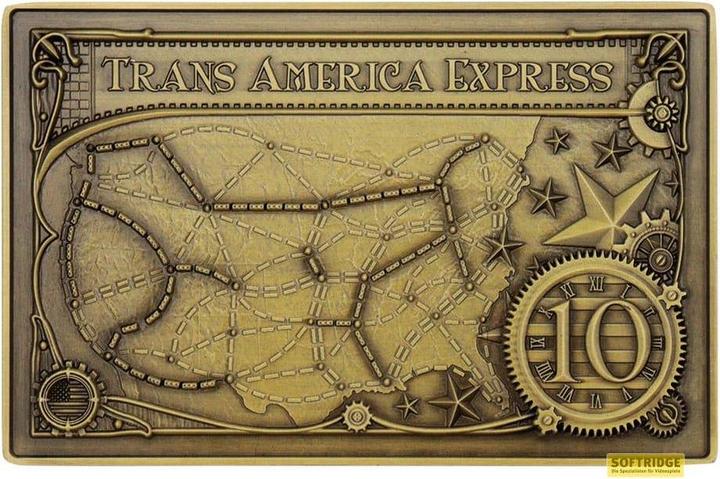Fanattik Ticket to Ride Metallbarren Trans America Express Limited Edition