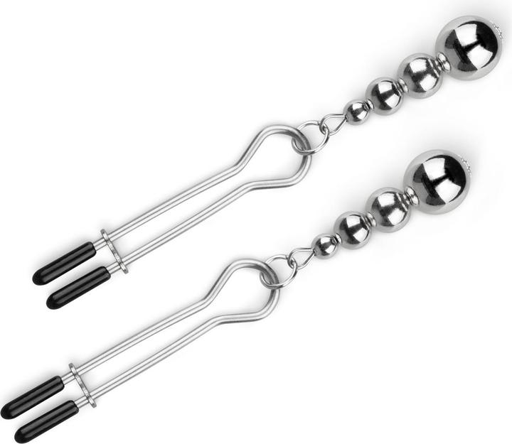 Actual product image Bedroom Fantasies Nipple and Clitoris Clamps - Silver