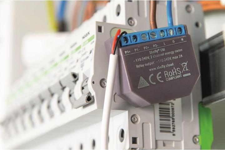 Produktbild Shelly EM WiFi-Energy Meter (Heizungsaktor)
