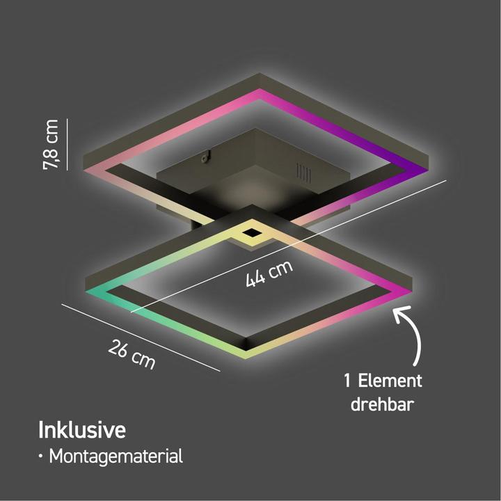Produktbild Tint Smarte Zigbee Deckenleuchte Cano (2800 lm)